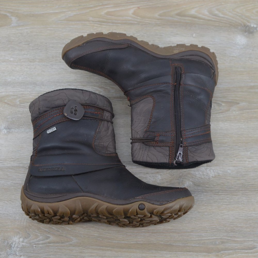 MERRELL Dewbrook waterproof leather boots
